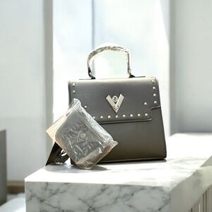 Valentino Orlandi Black Shoulder / Crossbody bag